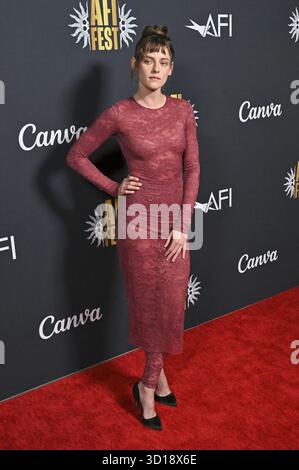 Kristen Stewart bei der Premiere des Kinofilms 'The Chronology of Water' auf dem 39. AFI fest 2025 im TCL Chinese 6 Theatre. Los Angeles, 26.10.2025 Stockfoto