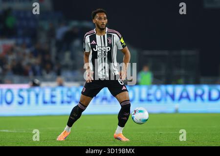 Rom, Italien. Oktober 2025. Lloyd Kelly von Juventus während des italienischen Meisterschaftsspiels Serie A zwischen SS Lazio und Juventus FC am 26. Oktober Stockfoto