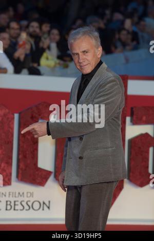 Italien, Rom, 24. Oktober 2025 - Rom 20. Filmfestival. Roter Teppich des Films „Dracula“ abgebildet: Christoph Waltz Foto © Fabio Mazzarella/Sintesi/Alamy Live News Stockfoto