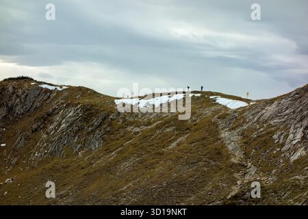 Berglandschaften rund um das Nebelhorn, Allgäuer Alpen, Deutschland Stockfoto