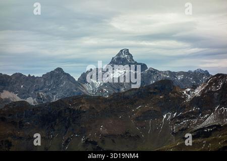 Berglandschaften rund um das Nebelhorn, Allgäuer Alpen, Deutschland Stockfoto