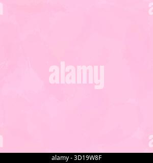 Wunderschönes nahtloses Muster mit pinkfarbenen Flecken und Flecken. Handgemalter Hintergrund. Vektorillustration mit Imitation von Aquarellen Stock Vektor