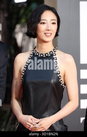 Tokio, Japan. Oktober 2025. Die taiwanesische Schauspielerin Gwei LUN-Mei posiert als Jury des Internationalen Wettbewerbs bei einem Fotobesuch zur Eröffnung des 38. Internationalen Filmfestivals Tokio am Montag, den 27. Oktober 2025. Ein zehntägiges internationales Filmfestival begann. (Foto: Yoshio Tsunoda/AFLO) Stockfoto