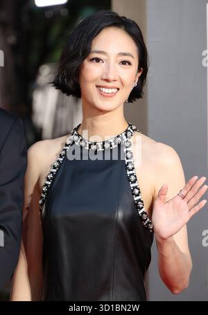 Tokio, Japan. Oktober 2025. Die taiwanesische Schauspielerin Gwei LUN-Mei posiert als Jury des Internationalen Wettbewerbs bei einem Fotobesuch zur Eröffnung des 38. Internationalen Filmfestivals Tokio am Montag, den 27. Oktober 2025. Ein zehntägiges internationales Filmfestival begann. (Foto: Yoshio Tsunoda/AFLO) Stockfoto