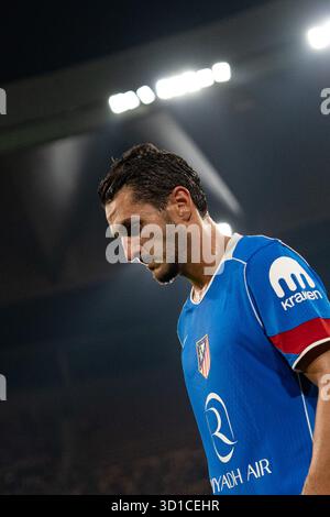 Sevilla, Spanien. Oktober 2025. Koke (N6) während des La-Liga-Spiels zwischen Real Betis und Atlético de Madrid im Estadio de la Cartuja in Sevilla Credit: SPP Sport Press Photo. /Alamy Live News Stockfoto