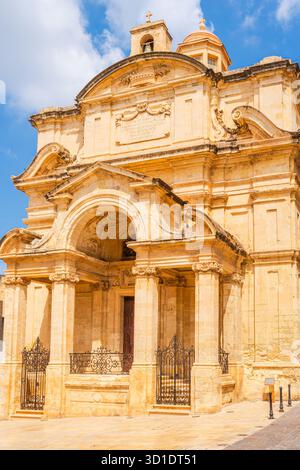 Kirche St. Katharina von Alexandria in Valletta, Malta Stockfoto