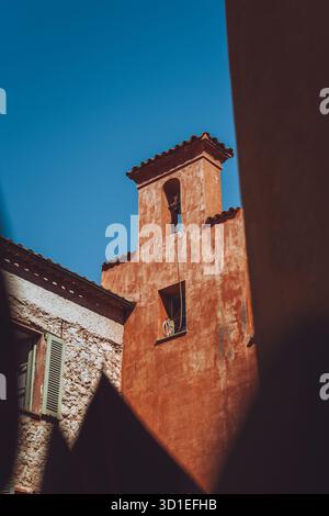 Mairie de Villefranche-sur-Mer, Villefranche-sur-Mer, Französische Riviera, Frankreich Stockfoto