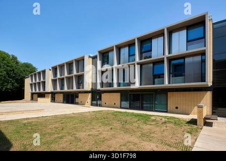 Preisgekrönte Architektur, St. Catherine's College oxford Studentenunterkunft, Oxford, Südostengland, Großbritannien Stockfoto