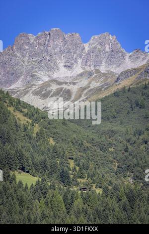 Seekoepfe, Verwallgruppe, Paznauntal, Ischgl, Tirol, Österreich Stockfoto