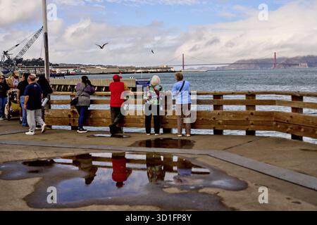 San Francisco, in der Nähe von Fisherman's Wharf, San Francisco, Kalifornien, USA Stockfoto