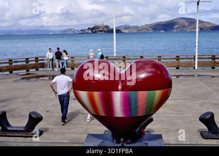 San Francisco, in der Nähe von Fisherman's Wharf, San Francisco, Kalifornien, USA Stockfoto