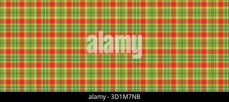 Nahtloses Karomuster für Weihnachten mit Flanell-Textur. Abstraktes Winterkarierdesign für Hemdmuster mit Schottenmuster und Gingham-Karomuster. Geometrischer Holzfäller Stock Vektor