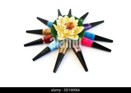 Nagellacke Stockfoto