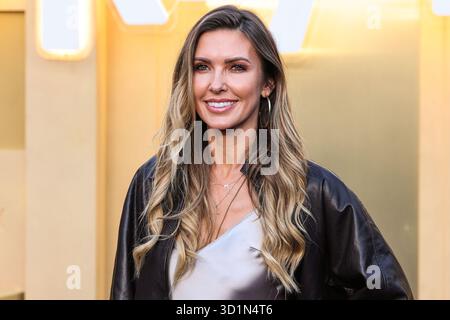 HOLLYWOOD, LOS ANGELES, KALIFORNIEN, USA - 28. OKTOBER: Die US-amerikanische Fernsehpersönlichkeit, Model und Schauspielerin Audrina Patridge kommt zur Weltpremiere von Netflix's „in Your Dreams“, die am 28. Oktober 2025 im ägyptischen Theater Hollywood in Hollywood, Los Angeles, Kalifornien, USA stattfindet. (Foto: Xavier Collin/Image Press Agency) Stockfoto