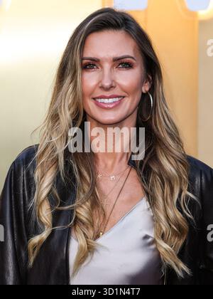 HOLLYWOOD, LOS ANGELES, KALIFORNIEN, USA - 28. OKTOBER: Die US-amerikanische Fernsehpersönlichkeit, Model und Schauspielerin Audrina Patridge kommt zur Weltpremiere von Netflix's „in Your Dreams“, die am 28. Oktober 2025 im ägyptischen Theater Hollywood in Hollywood, Los Angeles, Kalifornien, USA stattfindet. (Foto: Xavier Collin/Image Press Agency) Stockfoto