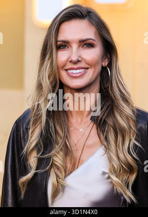 HOLLYWOOD, LOS ANGELES, KALIFORNIEN, USA - 28. OKTOBER: Die US-amerikanische Fernsehpersönlichkeit, Model und Schauspielerin Audrina Patridge kommt zur Weltpremiere von Netflix's „in Your Dreams“, die am 28. Oktober 2025 im ägyptischen Theater Hollywood in Hollywood, Los Angeles, Kalifornien, USA stattfindet. (Foto: Xavier Collin/Image Press Agency) Stockfoto