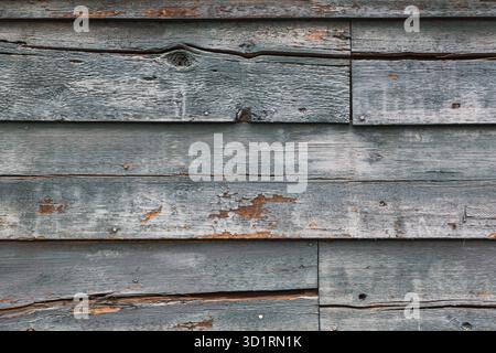 Verwitterte Holzpaneelwand Mit Abblätternder Farbe Strukturierter Hintergrund Stockfoto