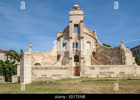Die Sanitärbefestigung Lazareto de Maó (Krankenhaus Maó), Menorce, Spanien Stockfoto