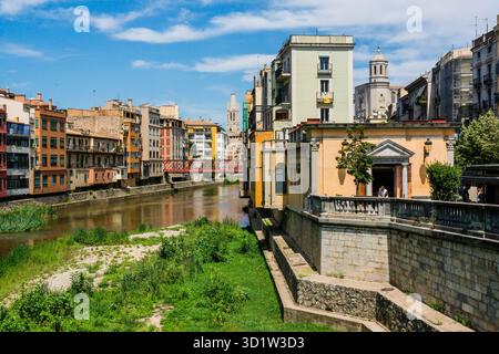 Girona, Katalonien, Spanien Stockfoto