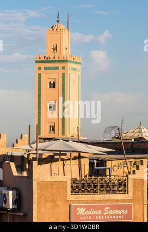 Ben Youssef Moschee und Madrasa Stockfoto