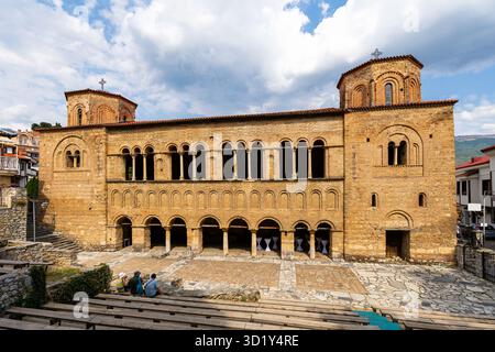 Orthodoxe Kirche St. Sophia in Ohrid, Stockfoto