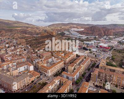 Arnedo, allgemeiner Blick auf die Stadt, La Rioja, Spanien, Europa Stockfoto