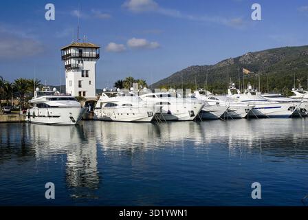Luxus-Boote Stockfoto