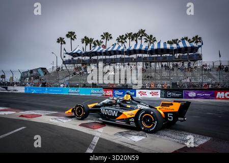 NTT INDYCAR SERIE 2025: Acura Grand Prix von Long Beach Pato Oward Stockfoto