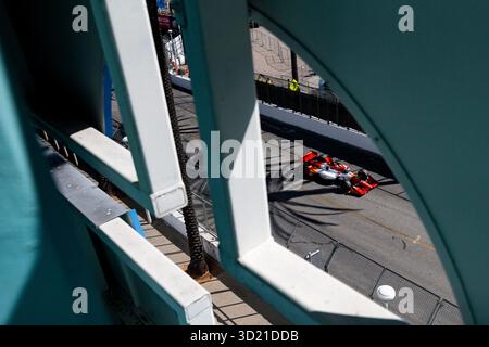 NTT INDYCAR SERIE 2025: Acura Grand Prix von Long Beach David Malukas Stockfoto