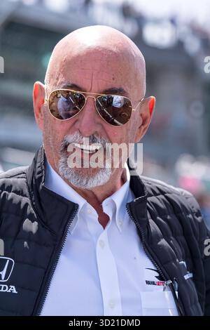 NTT INDYCAR SERIE 2025: 109. Auflage der Indianapolis 500 Bobby Rahal Stockfoto