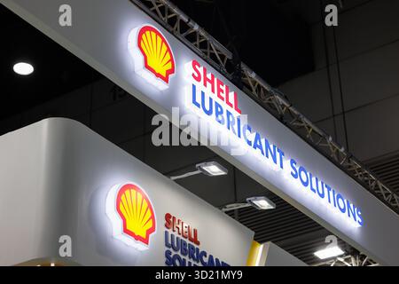 Shell plc, Shell Lubricant Solutions, ist ein britisches multinationales Öl- und Gasunternehmen mit Sitz in London, Großbritannien. 10. September 2025, Bang Stockfoto