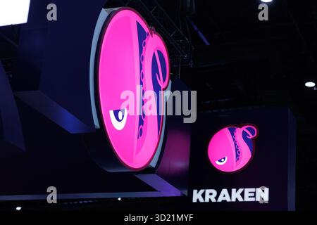 Kraken Energy Tech Plattform basierend auf fortschrittlichen Daten- und maschinellen Lernfunktionen von Octopus Energy. 10. September 2025, Bangkok, THAILAND. Stockfoto