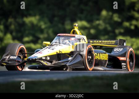 NTT INDYCAR SERIE 2025: Honda Indy 200 Colton Herta Stockfoto