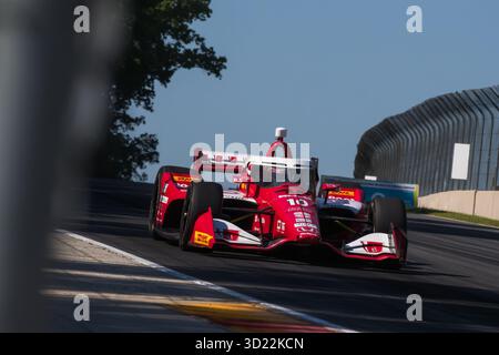 NTT INDYCAR SERIE 2025: XPEL Grand Prix Alex Palou Stockfoto