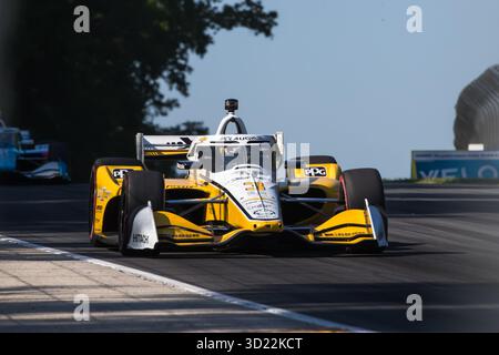 NTT INDYCAR SERIE 2025: XPEL Grand Prix Scott McLaughlin Stockfoto