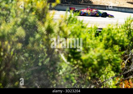 INDYCAR Series 2025: Java House Grand Prix von Monterey Felix Rosenqvist Stockfoto