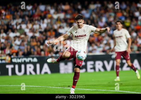 ILLIAS AKHOMACH VON VILLARREAL CF Stockfoto