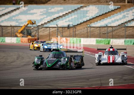 IDEC SPORT (FRA) schließt das DUQUEINE TEAM (FRA) während der European Le Mans Series, 4 STUNDEN IN Portimão, Portugal, am 18. Oktober 2025 an. Stockfoto
