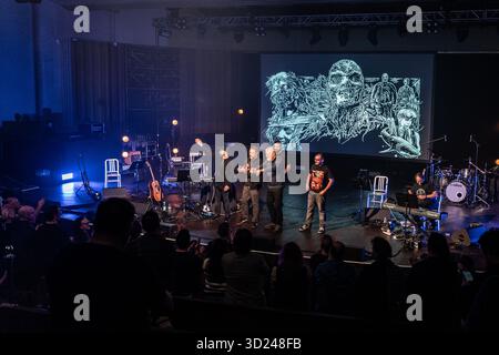 London, Großbritannien. Oktober 2025. London, 'Frizzi2Fulci: The Beyond' live im Earth Theater. Quelle: Unabhängige Fotoagentur/Alamy Live News Stockfoto