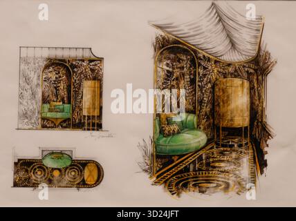 DIE RENAISSANCE DES ORIENT EXPRESS PARIS Stockfoto