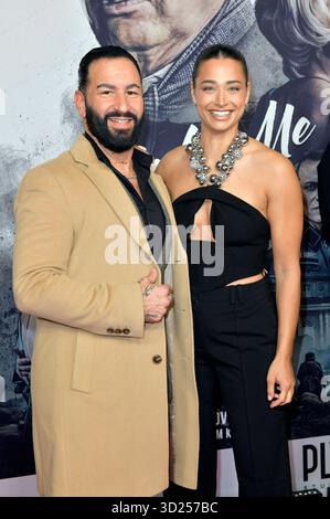Tito Uysal und Amira Aly bei der Premiere des Kinofilms Make me feel im Zoo Palast. Berlin, 29.10.2025 *** Tito Uysal und Amira Aly bei der Premiere des Films Make Me Feel im Zoo Palast Berlin, 29 10 2025 Foto:XM.xBehrensx/xFuturexImagex Feel 5105 Stockfoto