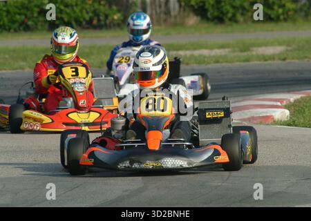 2004 - Nico Hulkenberg - Karting - Sarno - Italien - ITA Stockfoto