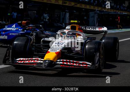 Mexiko-Stadt, Mexiko, 24 2025, Ayumu Iwasa, Reservefahrer für das Team der Racing Bulls, das 2025 beim Grand Prix in Mexiko-Stadt teilnimmt. Quelle: Michael Potts/Alamy Live News Stockfoto