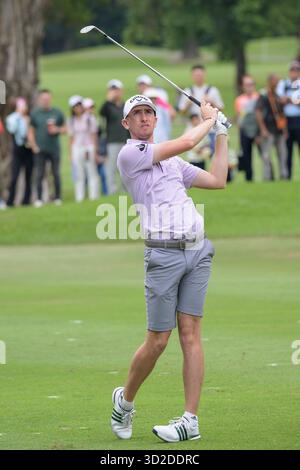 Hongkong, Hongkong, China. November 2025. Hong Kong Open Golf, Runde 3, Hong Kong Golf Club Fanling, Hong Kong, China. (Kreditbild: © Jayne Russell/ZUMA Press Wire) NUR REDAKTIONELLE VERWENDUNG! Nicht für kommerzielle ZWECKE! Stockfoto