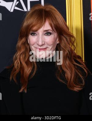 HOLLYWOOD, LOS ANGELES, KALIFORNIEN, USA - 22. OKTOBER: Der US-amerikanische Sänger, Songwriter und Gitarrist Patti Scialfa kommt beim AFI (American Film Institute) fest 2025, das von Canva präsentiert wird - Eröffnungsabend Gala Premiere von Springsteen: Deliver Me from Nowhere der 20th Century Studios, das am 22. Oktober 2025 im TCL Chinese Theatre IMAX in Hollywood, Los Angeles, Kalifornien, USA stattfindet. (Foto: Xavier Collin/Image Press Agency) Stockfoto