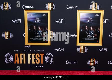 HOLLYWOOD, LOS ANGELES, KALIFORNIEN, USA - 23. OKTOBER: A General View of Atmosphere beim AFI (American Film Institute) fest 2025 präsentiert von Canva - Premiere von Netflix's 'Jay Kelly' im TCL Chinese Theatre IMAX am 23. Oktober 2025 in Hollywood, Los Angeles, Kalifornien, USA. (Foto: Xavier Collin/Image Press Agency) Stockfoto