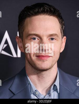 HOLLYWOOD, LOS ANGELES, KALIFORNIEN, USA - 24. OKTOBER: Der kanadische Schauspieler und Regisseur Mark O'Brien kommt beim AFI (American Film Institute) fest 2025, das von Canva präsentiert wurde - Premiere von Sony Pictures Classics' 'Nürnberg', das am 24. Oktober 2025 im TCL Chinese Theatre IMAX in Hollywood, Los Angeles, Kalifornien, USA stattfand. (Foto: Xavier Collin/Image Press Agency) Stockfoto