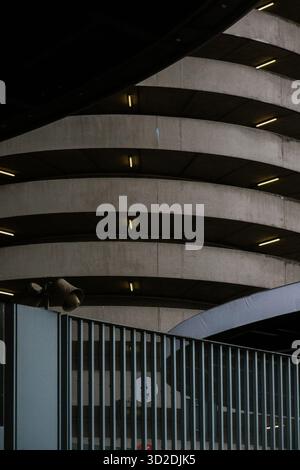 Mailand, Italien: 23. Mai 2025 - Blick auf die Struktur des Stadio Giuseppe Meazza San Siro. Stockfoto