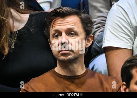 Nanterre, Frankreich. November 2025. Martin SOLVEIG während des sechsten Tages des Rolex Paris Masters 2025, ATP Masters 1000 Tennisturniers am 1. November 2025 in der La Defense Arena in Nanterre bei Paris, Frankreich - Foto Matthieu Mirville/DPPI Credit: DPPI Media/Alamy Live News Stockfoto