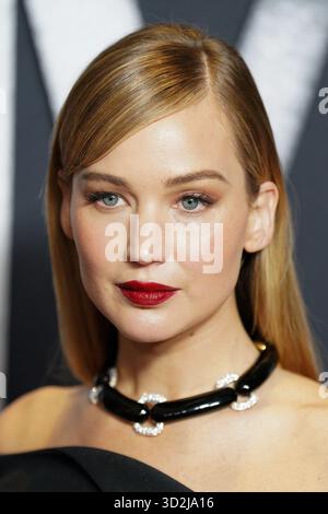 Ny. November 2025. Jennifer Lawrence at Arrivals for DIE MY LOVE Premiere, AMC Lincoln Square, New York, NY, 1. November, 2025. Quelle: Kristin Callahan/Everett Collection/Alamy Live News Stockfoto
